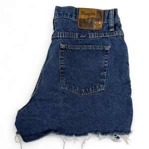 Wrangler Blues Denim Cutoff Shorts – Size 16 (Vintage)